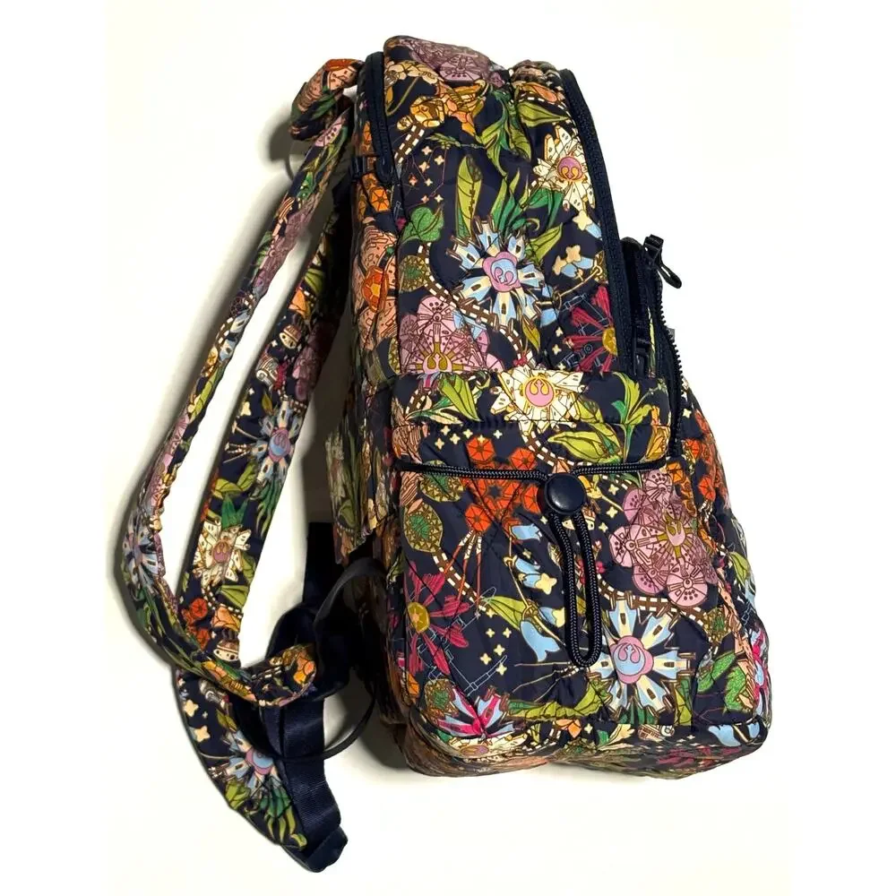 Vera Bradley Star Wars Power The Force Floral Bancroft Backpack Bag EXACT NWT
